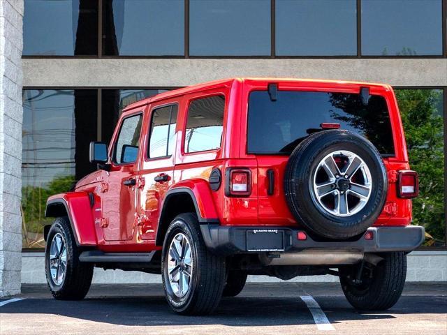 used 2021 Jeep Wrangler Unlimited car, priced at $37,944