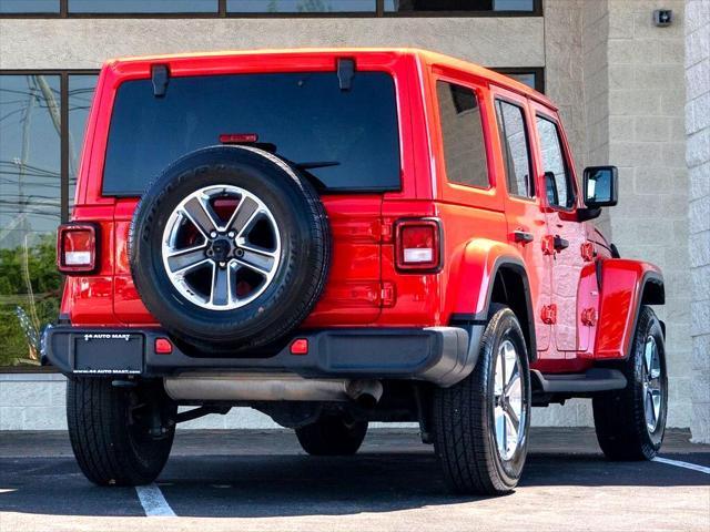 used 2021 Jeep Wrangler Unlimited car, priced at $37,944