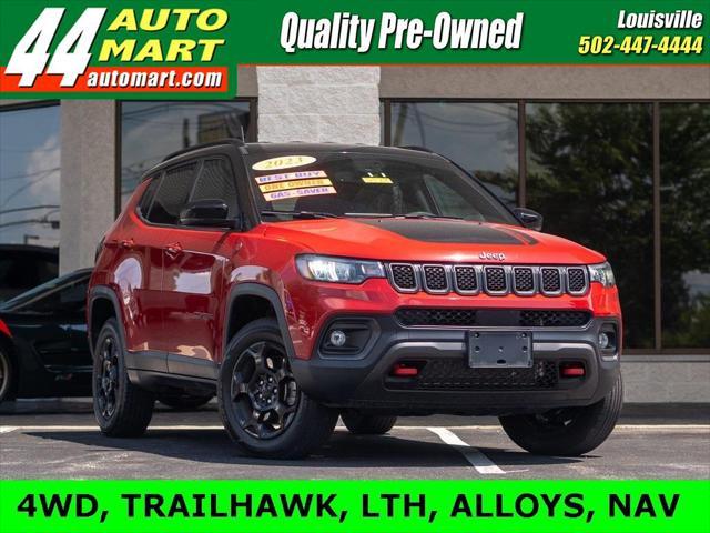 used 2023 Jeep Compass car, priced at $26,944