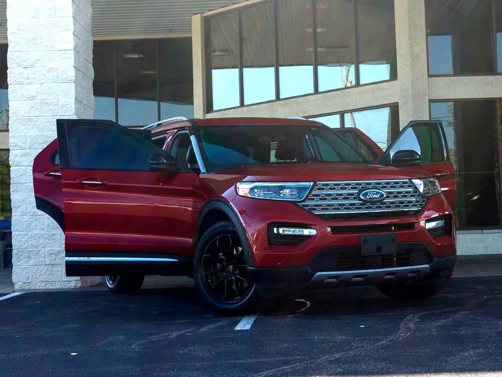 used 2022 Ford Explorer car, priced at $32,444