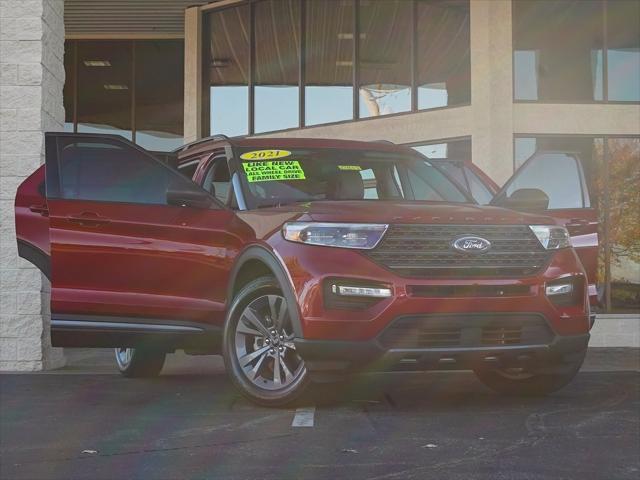 used 2021 Ford Explorer car, priced at $31,444