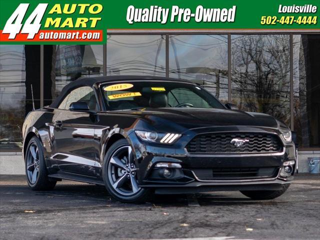 used 2015 Ford Mustang car, priced at $18,344