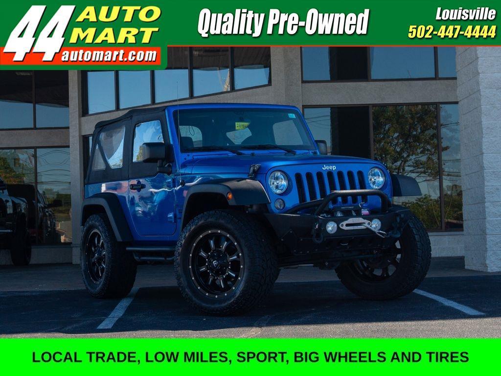 used 2016 Jeep Wrangler car, priced at $21,044