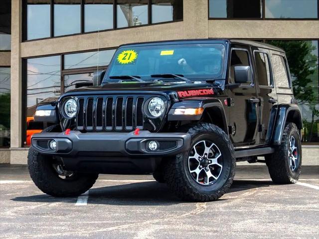 used 2021 Jeep Wrangler Unlimited car, priced at $36,544