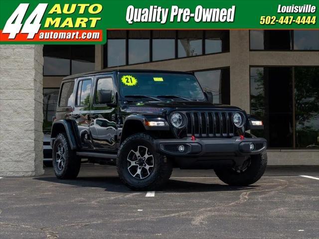 used 2021 Jeep Wrangler Unlimited car, priced at $36,744