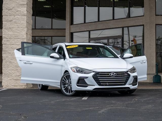 used 2018 Hyundai Elantra car, priced at $16,044