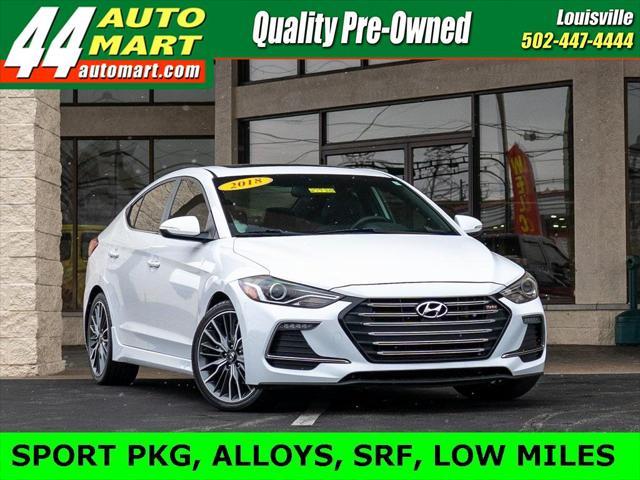 used 2018 Hyundai Elantra car, priced at $16,044