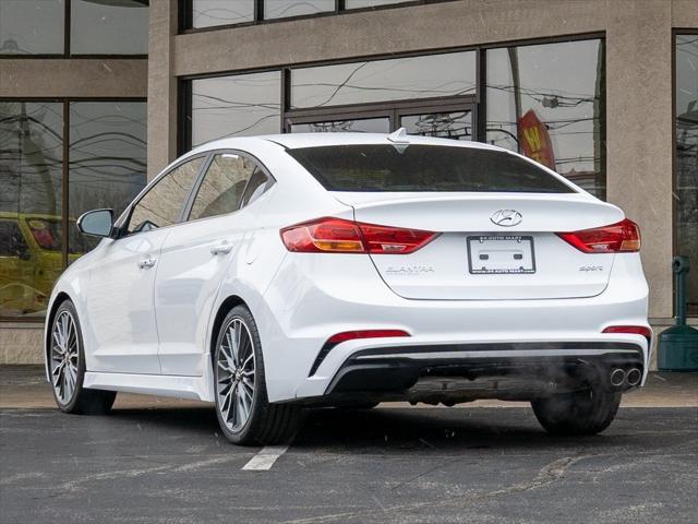 used 2018 Hyundai Elantra car, priced at $16,044