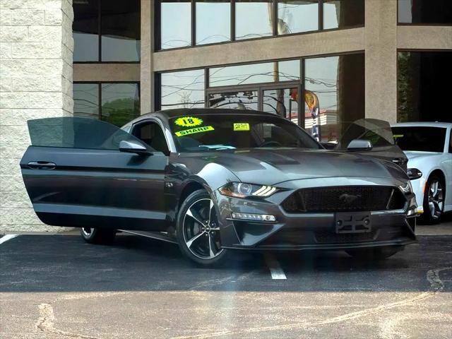used 2018 Ford Mustang car, priced at $35,244