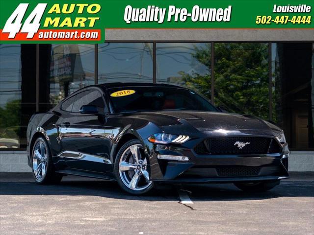 used 2018 Ford Mustang car, priced at $36,944