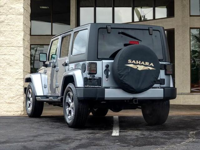 used 2016 Jeep Wrangler Unlimited car, priced at $20,944