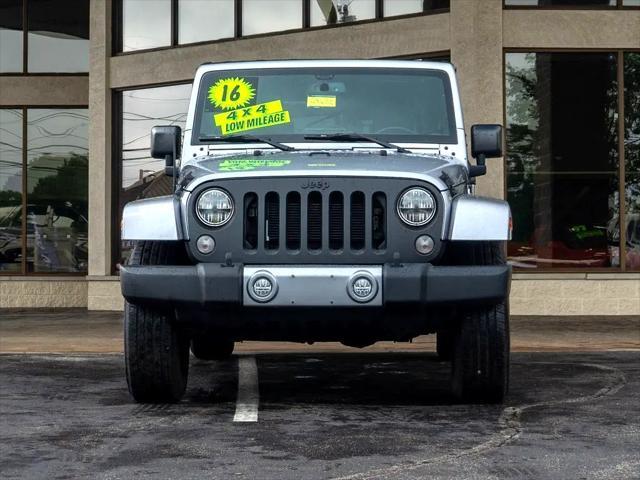 used 2016 Jeep Wrangler Unlimited car, priced at $20,944