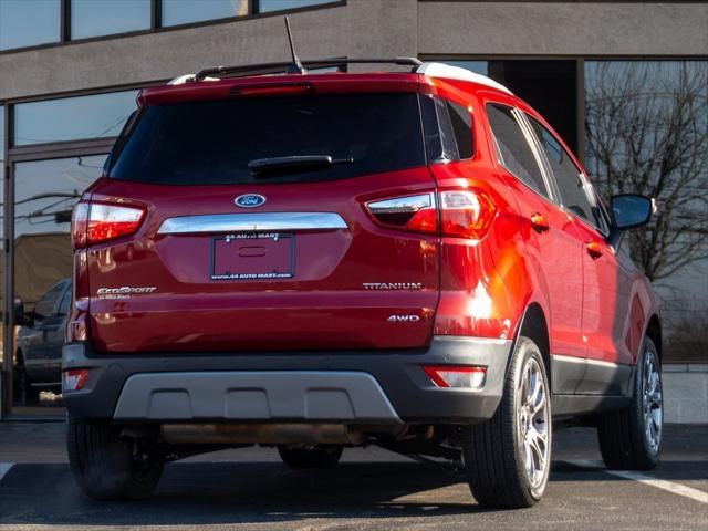 used 2018 Ford EcoSport car, priced at $15,844