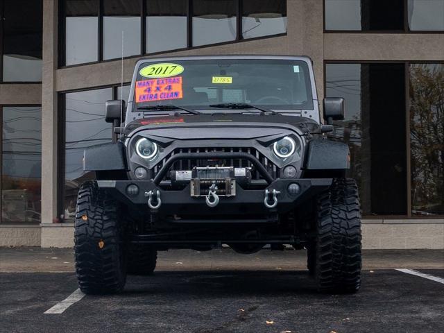 used 2017 Jeep Wrangler car, priced at $23,344