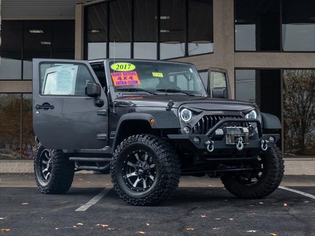 used 2017 Jeep Wrangler car, priced at $23,344