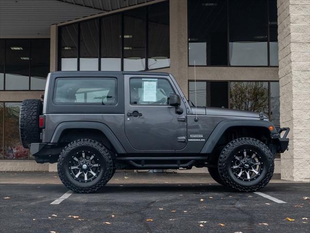 used 2017 Jeep Wrangler car, priced at $23,344