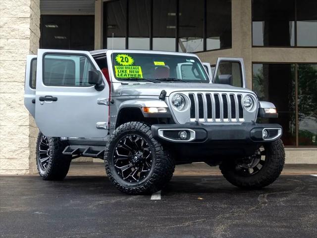 used 2020 Jeep Wrangler Unlimited car, priced at $42,844