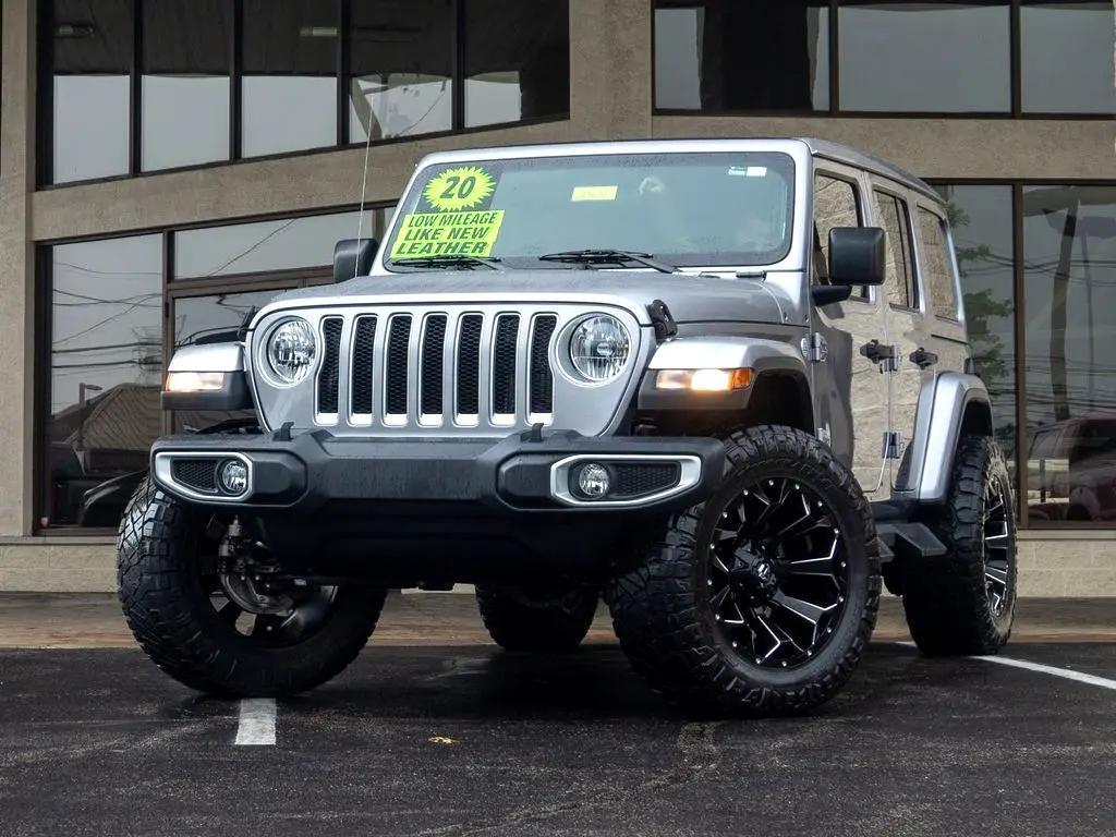 used 2020 Jeep Wrangler Unlimited car, priced at $37,644