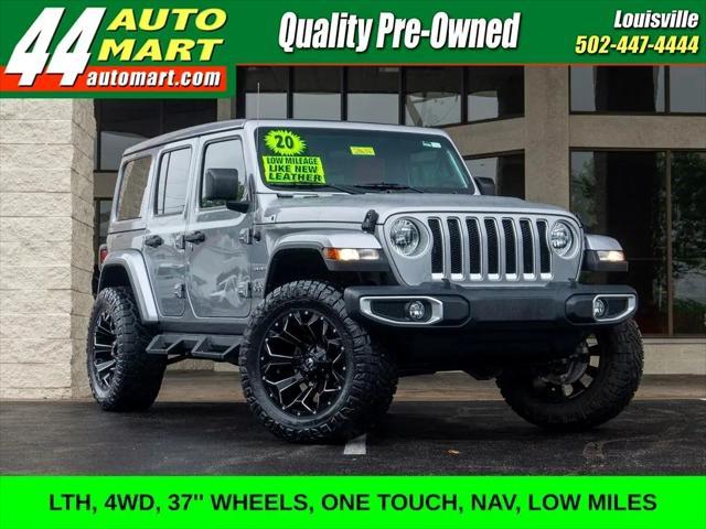used 2020 Jeep Wrangler Unlimited car, priced at $42,944