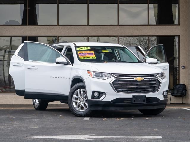 used 2020 Chevrolet Traverse car, priced at $26,644