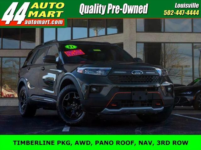 used 2021 Ford Explorer car, priced at $31,144