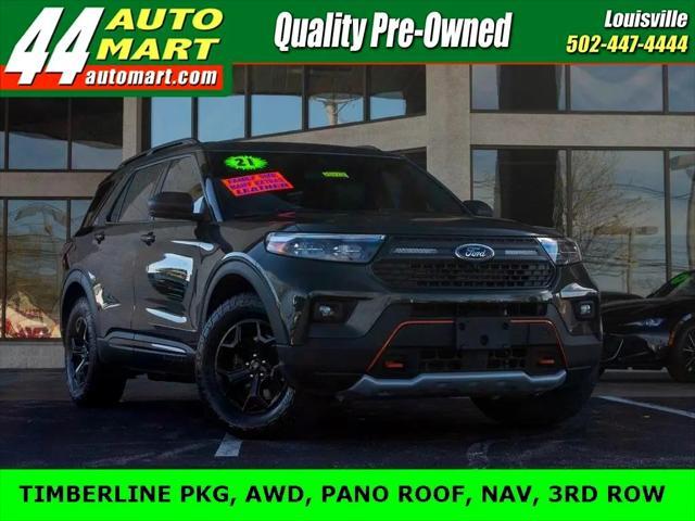 used 2021 Ford Explorer car, priced at $31,344