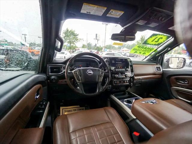 used 2021 Nissan Titan car, priced at $45,144