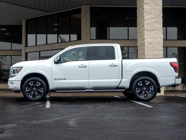 used 2021 Nissan Titan car, priced at $45,144