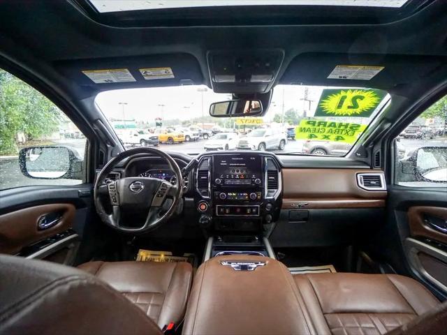 used 2021 Nissan Titan car, priced at $45,144