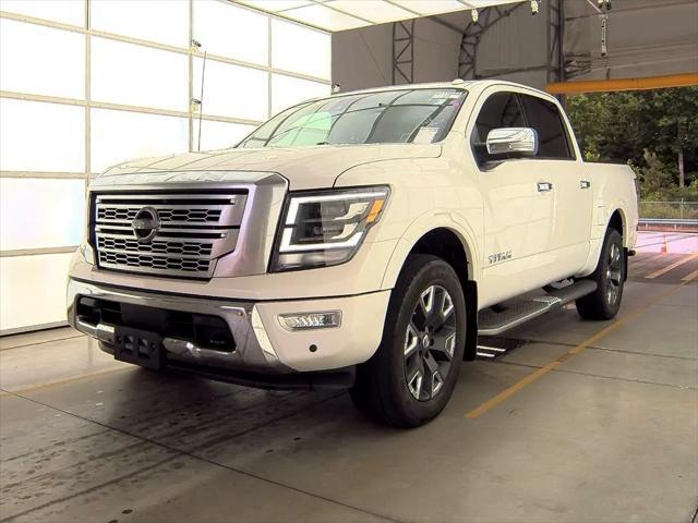 used 2021 Nissan Titan car, priced at $45,444