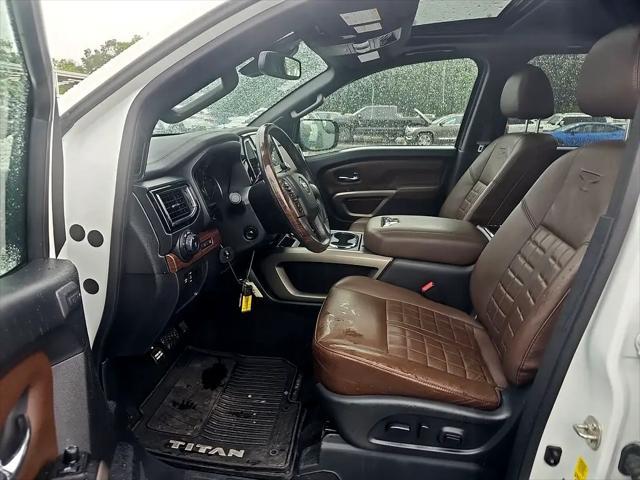 used 2021 Nissan Titan car, priced at $45,444
