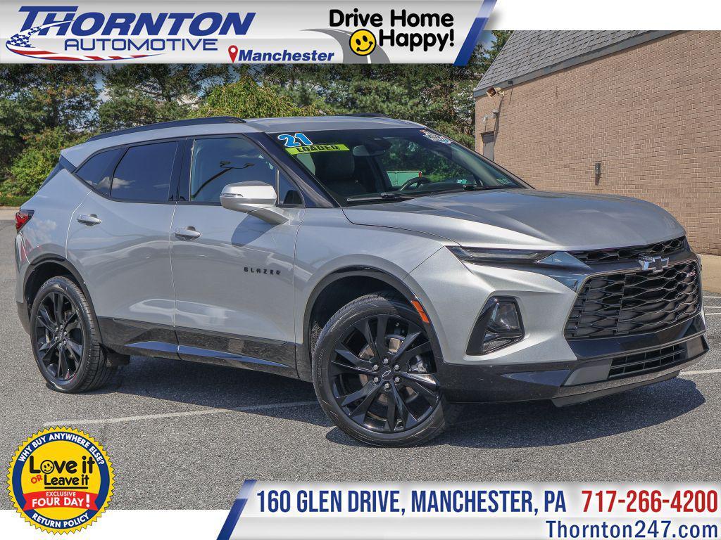 used 2021 Chevrolet Blazer car, priced at $26,995