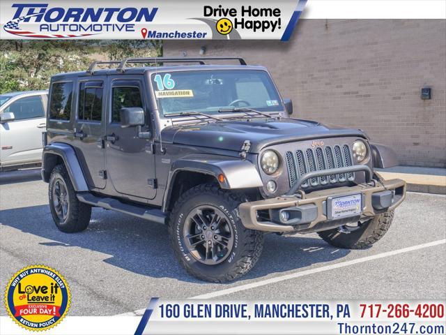 used 2016 Jeep Wrangler car, priced at $22,995
