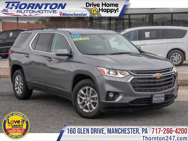 used 2020 Chevrolet Traverse car, priced at $19,995