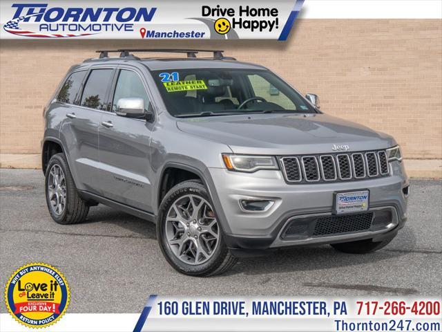 used 2021 Jeep Grand Cherokee car, priced at $25,000