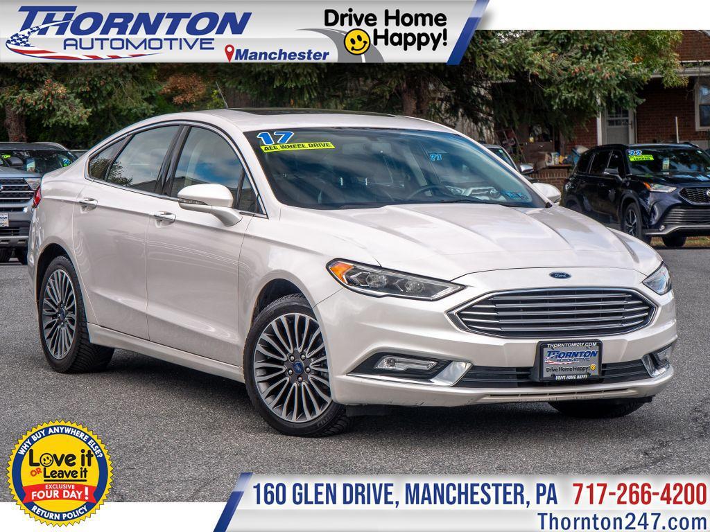 used 2017 Ford Fusion car, priced at $13,995
