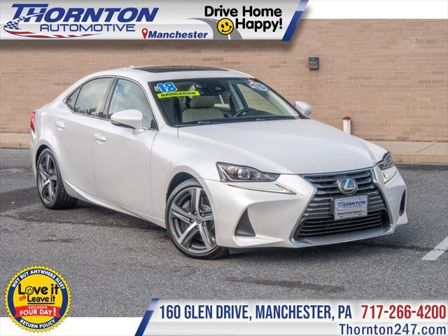 used 2018 Lexus IS 300 car, priced at $25,995