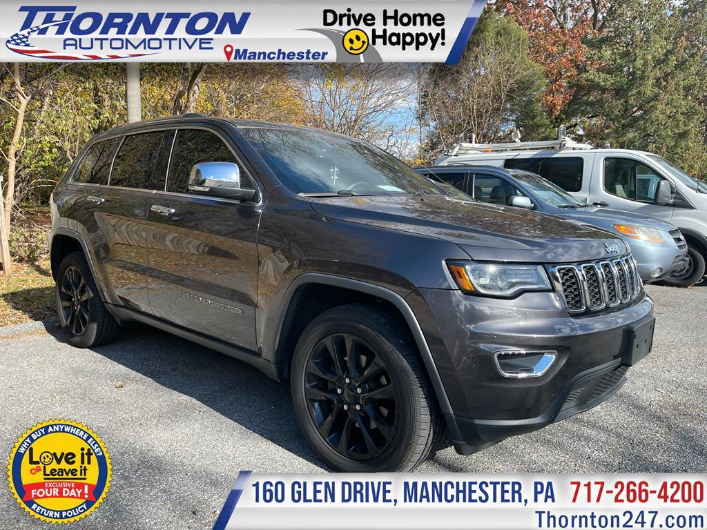 used 2017 Jeep Grand Cherokee car