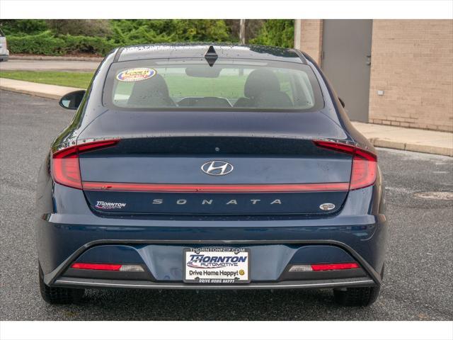 used 2021 Hyundai Sonata car, priced at $18,995