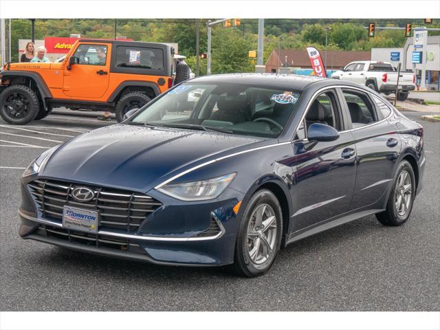 used 2021 Hyundai Sonata car, priced at $18,995