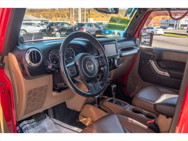 used 2014 Jeep Wrangler Unlimited car, priced at $18,995