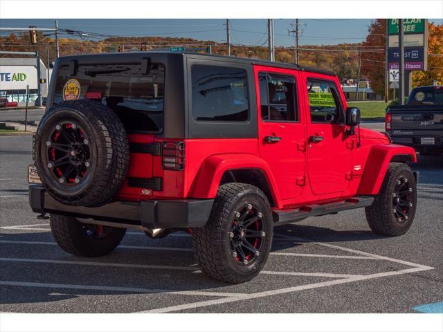 used 2014 Jeep Wrangler Unlimited car, priced at $18,995