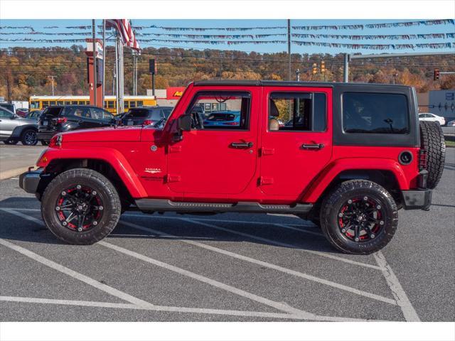 used 2014 Jeep Wrangler Unlimited car, priced at $18,995