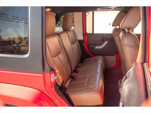 used 2014 Jeep Wrangler Unlimited car, priced at $18,995