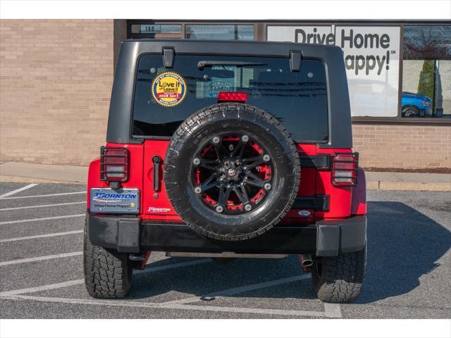 used 2014 Jeep Wrangler Unlimited car, priced at $18,995