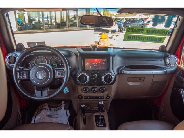 used 2014 Jeep Wrangler Unlimited car, priced at $18,995