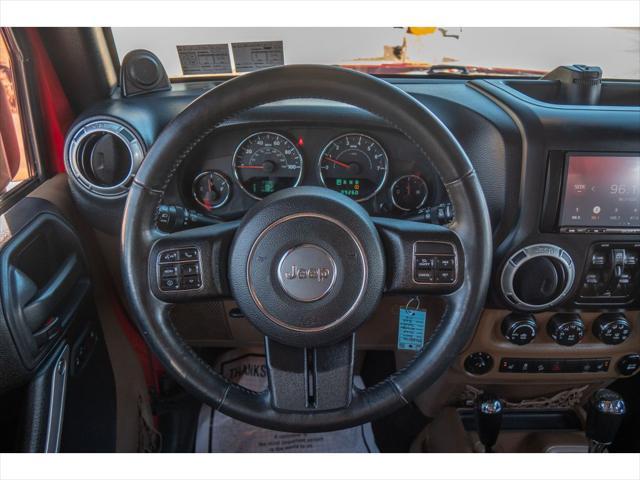 used 2014 Jeep Wrangler Unlimited car, priced at $18,995