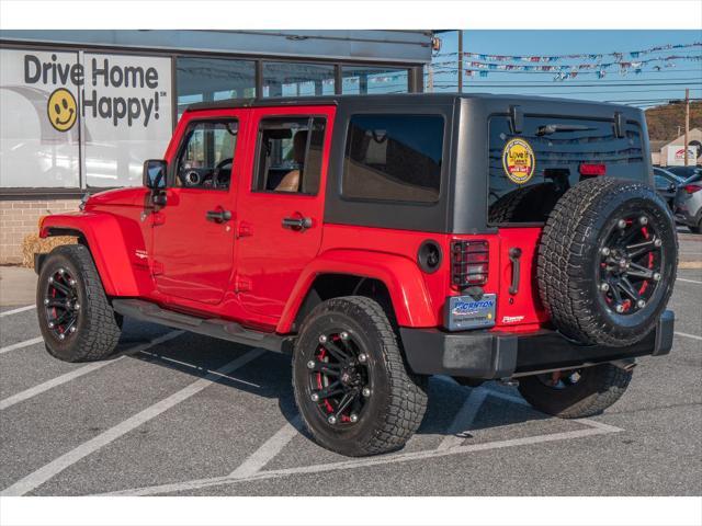 used 2014 Jeep Wrangler Unlimited car, priced at $18,995