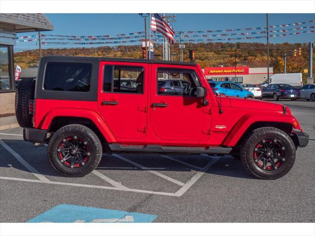 used 2014 Jeep Wrangler Unlimited car, priced at $18,995