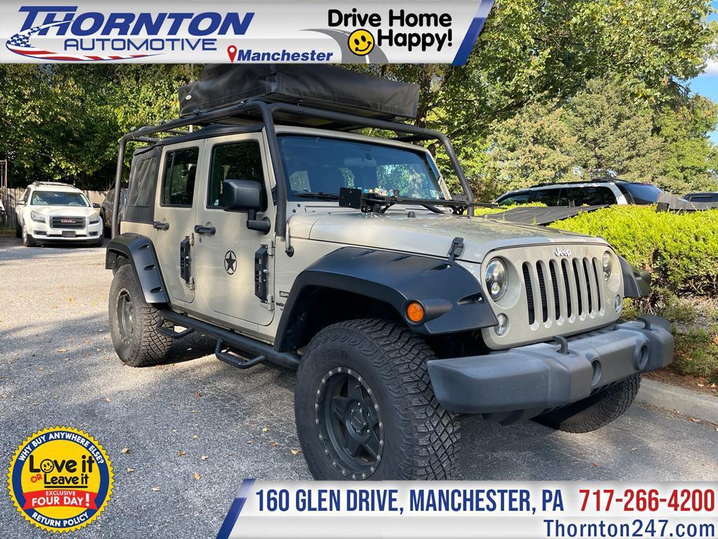used 2017 Jeep Wrangler Unlimited car, priced at $22,995